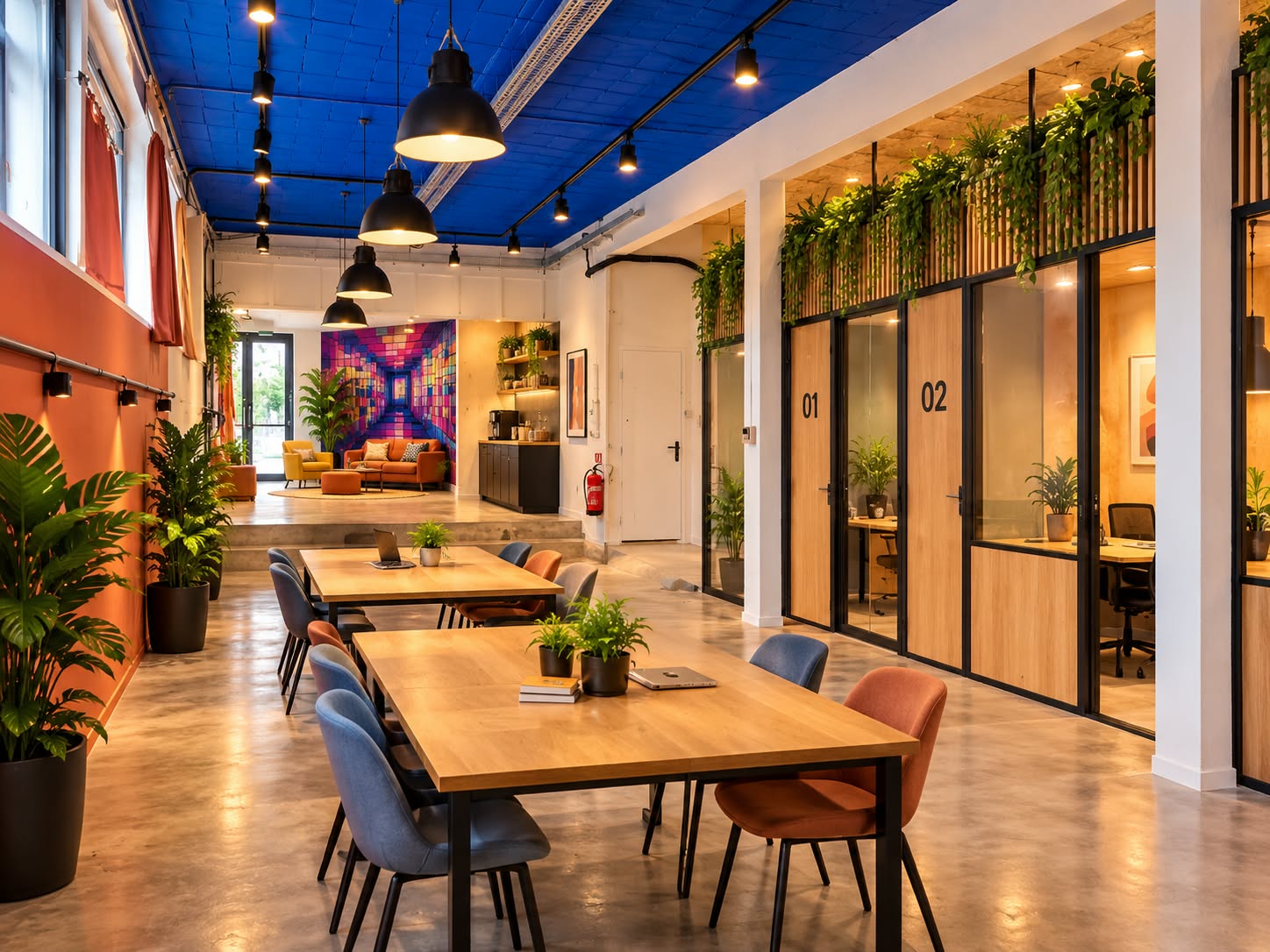 Le Cube, visuel de présentation du futur espace coworking 2
